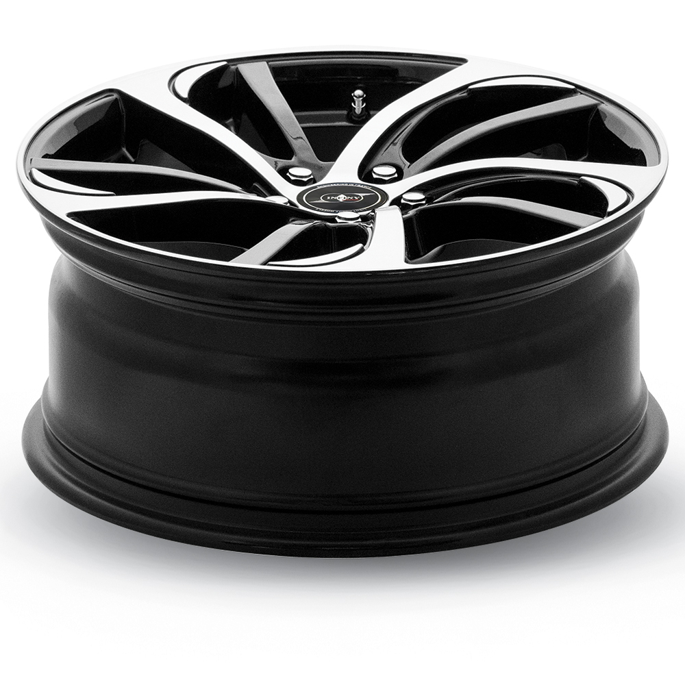 jantes alu infiny individual paris 18' shiny black machined face jantes alu infiny individual paris 18' shiny black machined face